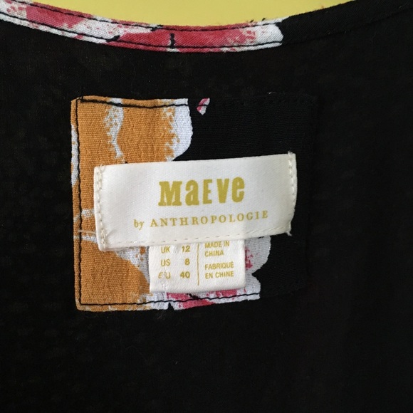 Anthropologie Maeve Sleeveless Floral Print Dress - Picture 3 of 12